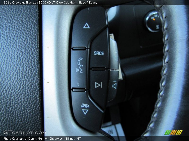 Black / Ebony 2011 Chevrolet Silverado 3500HD LT Crew Cab 4x4