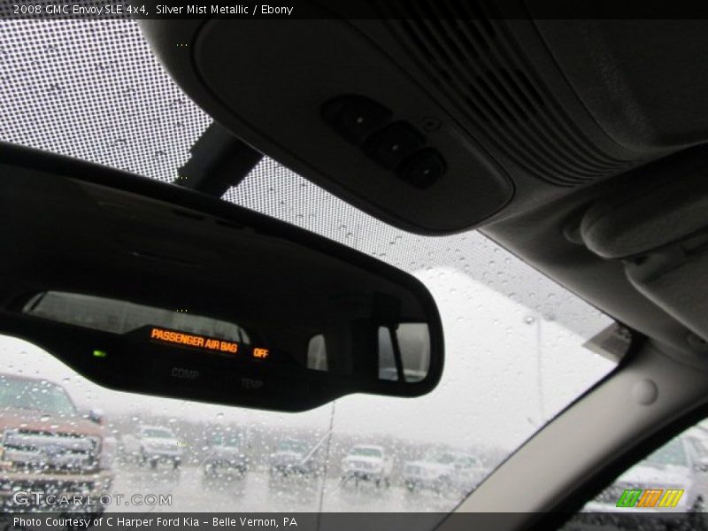 Silver Mist Metallic / Ebony 2008 GMC Envoy SLE 4x4