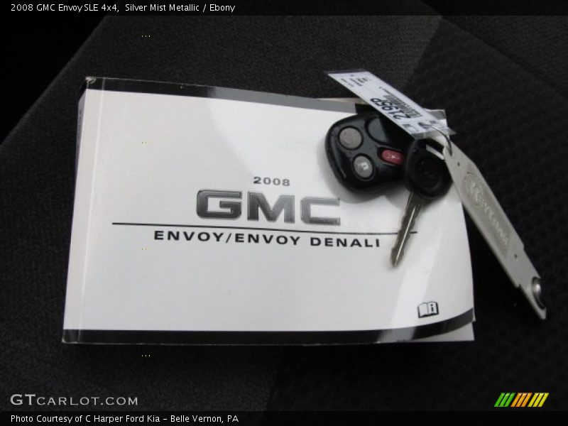 Silver Mist Metallic / Ebony 2008 GMC Envoy SLE 4x4