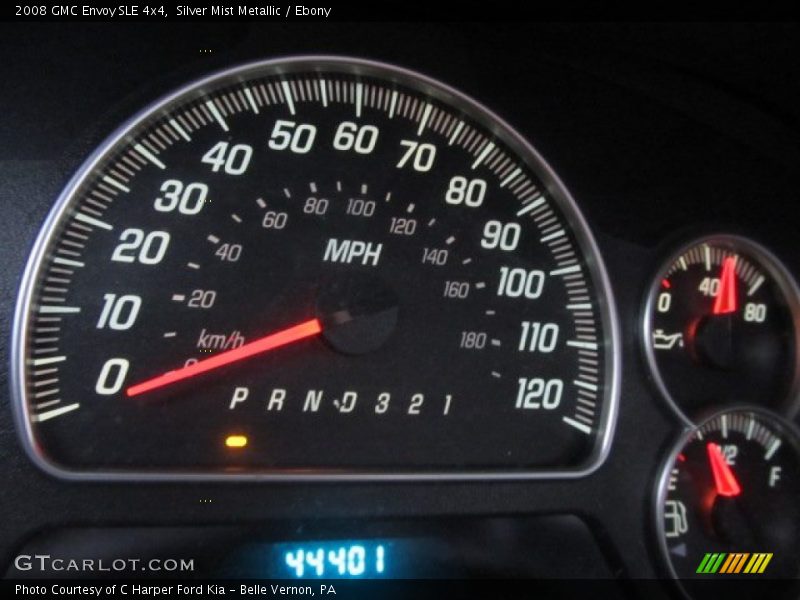 Silver Mist Metallic / Ebony 2008 GMC Envoy SLE 4x4