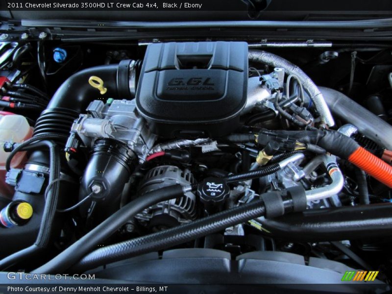  2011 Silverado 3500HD LT Crew Cab 4x4 Engine - 6.6 Liter OHV 32-Valve Duramax Turbo-Diesel V8