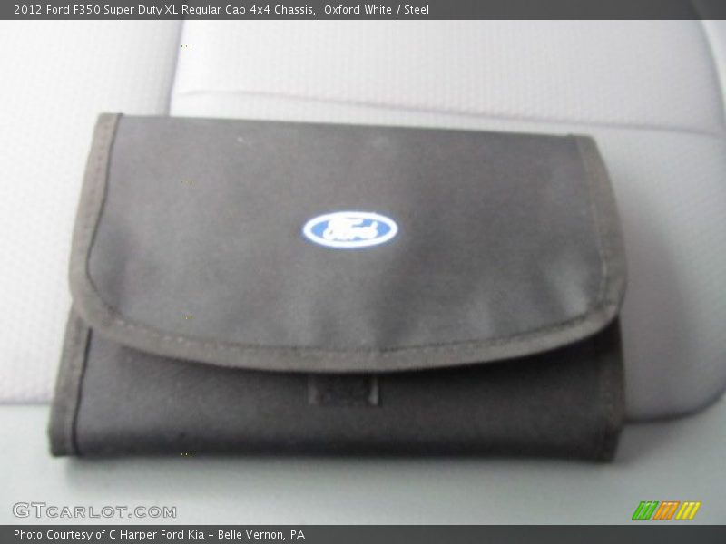 Oxford White / Steel 2012 Ford F350 Super Duty XL Regular Cab 4x4 Chassis