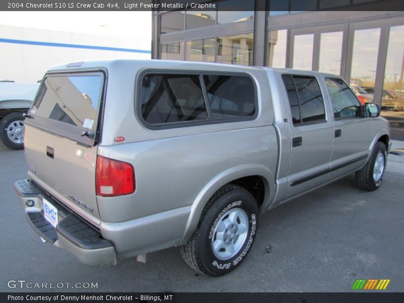 Light Pewter Metallic / Graphite 2004 Chevrolet S10 LS Crew Cab 4x4