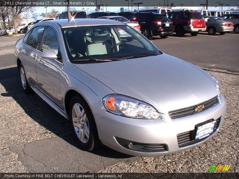Silver Ice Metallic / Gray 2011 Chevrolet Impala LT
