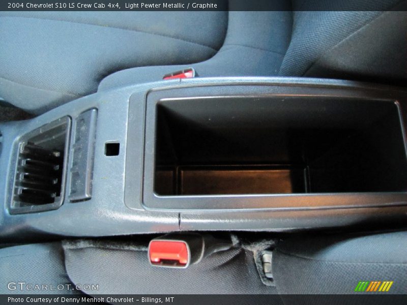 Light Pewter Metallic / Graphite 2004 Chevrolet S10 LS Crew Cab 4x4