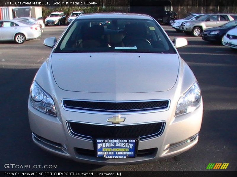 Gold Mist Metallic / Ebony 2011 Chevrolet Malibu LT