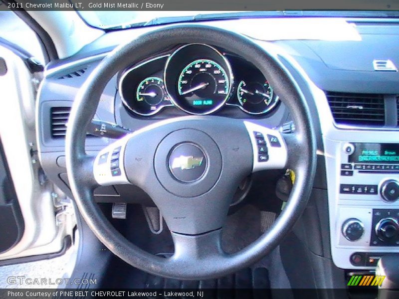 Gold Mist Metallic / Ebony 2011 Chevrolet Malibu LT