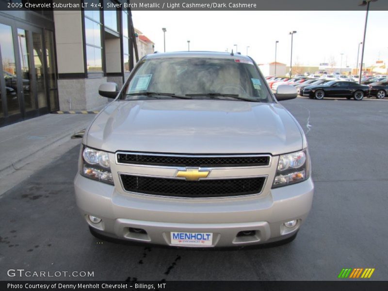 Silver Birch Metallic / Light Cashmere/Dark Cashmere 2009 Chevrolet Suburban LT 4x4