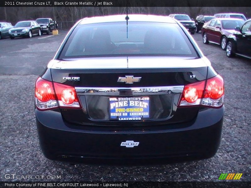 Black Granite Metallic / Jet Black 2011 Chevrolet Cruze LT