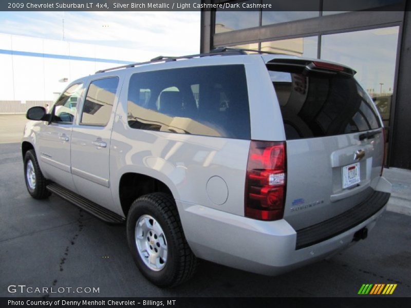 Silver Birch Metallic / Light Cashmere/Dark Cashmere 2009 Chevrolet Suburban LT 4x4