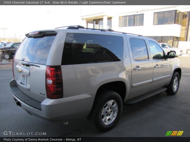 Silver Birch Metallic / Light Cashmere/Dark Cashmere 2009 Chevrolet Suburban LT 4x4