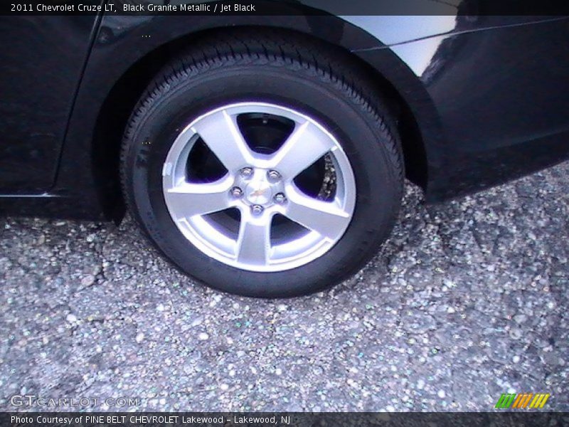Black Granite Metallic / Jet Black 2011 Chevrolet Cruze LT
