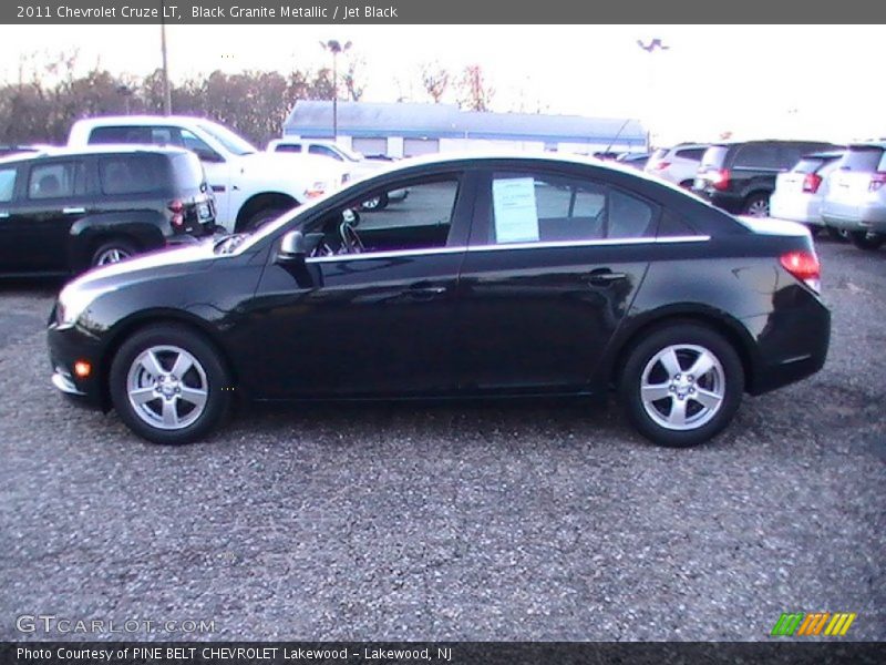 Black Granite Metallic / Jet Black 2011 Chevrolet Cruze LT