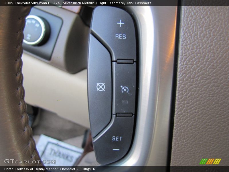 Silver Birch Metallic / Light Cashmere/Dark Cashmere 2009 Chevrolet Suburban LT 4x4