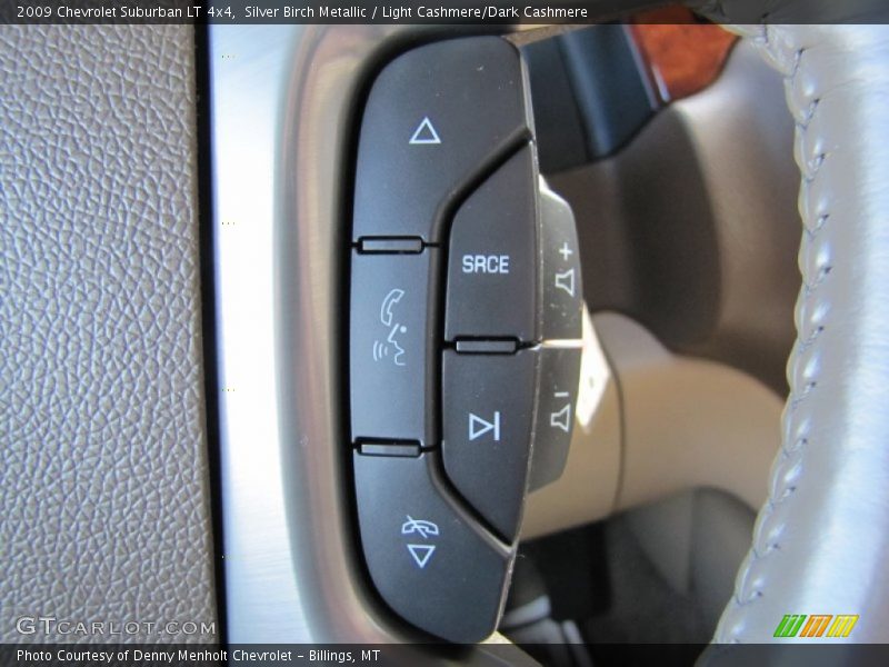 Silver Birch Metallic / Light Cashmere/Dark Cashmere 2009 Chevrolet Suburban LT 4x4