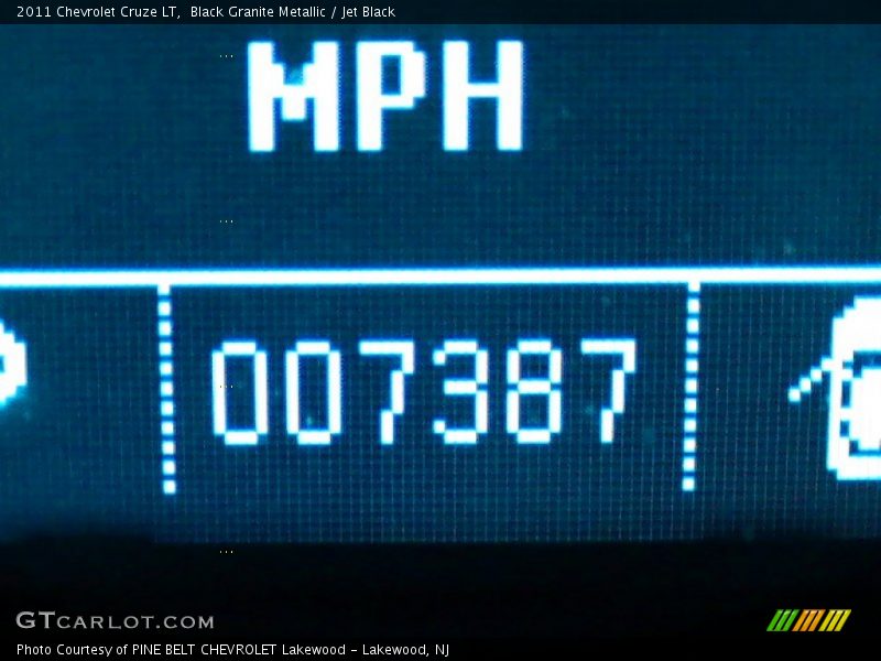 Black Granite Metallic / Jet Black 2011 Chevrolet Cruze LT
