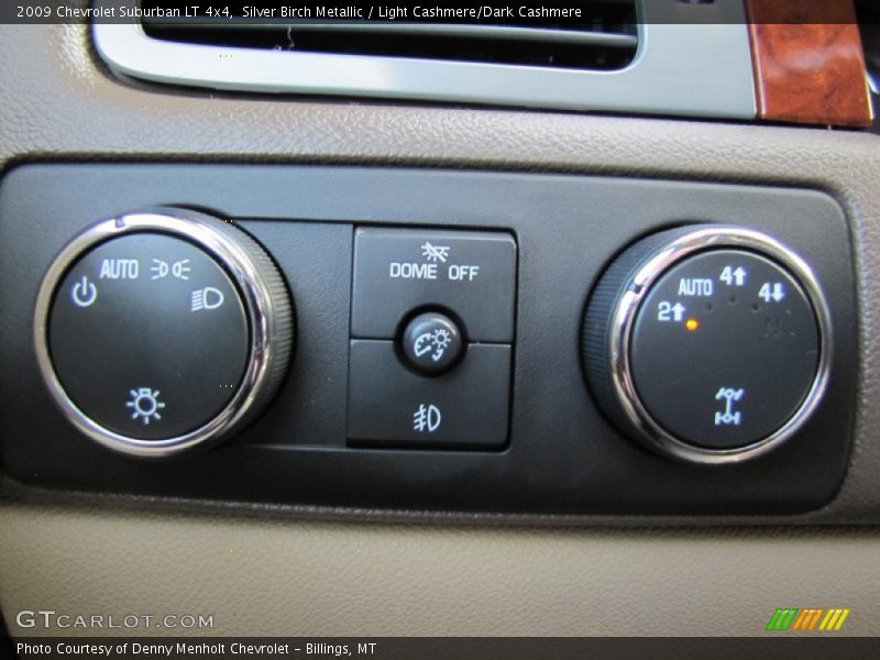 Silver Birch Metallic / Light Cashmere/Dark Cashmere 2009 Chevrolet Suburban LT 4x4
