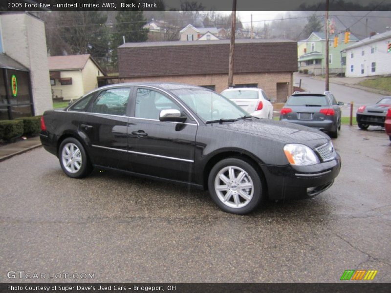 Black / Black 2005 Ford Five Hundred Limited AWD