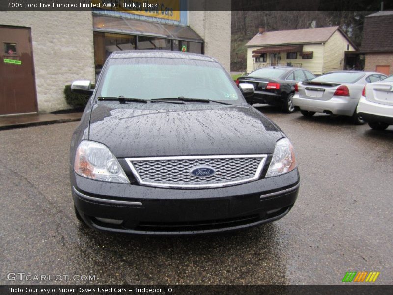 Black / Black 2005 Ford Five Hundred Limited AWD