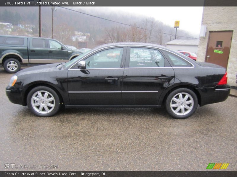 Black / Black 2005 Ford Five Hundred Limited AWD