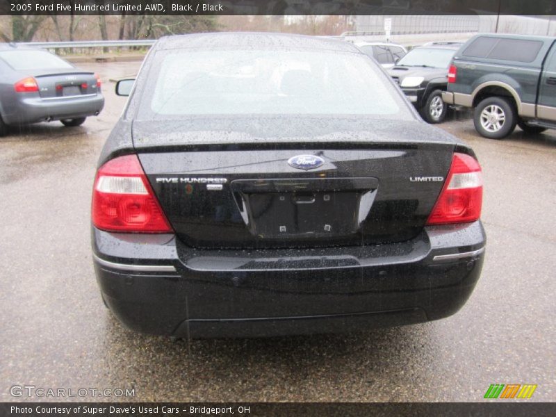  2005 Five Hundred Limited AWD Black