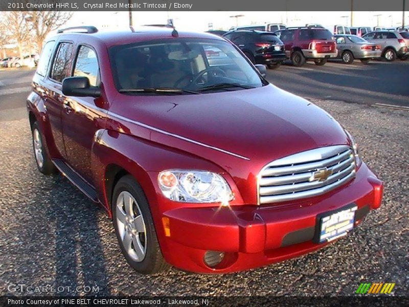 Crystal Red Metallic Tintcoat / Ebony 2011 Chevrolet HHR LS