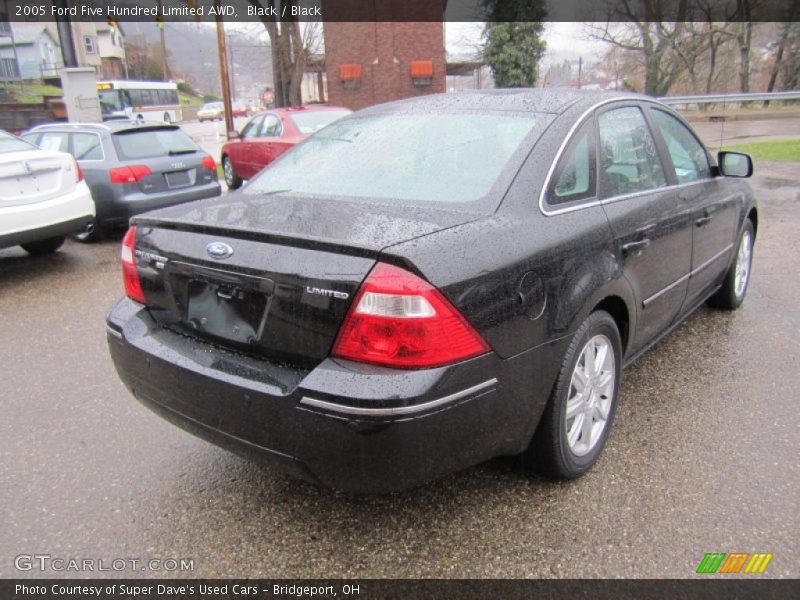 Black / Black 2005 Ford Five Hundred Limited AWD