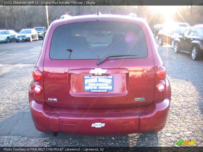 Crystal Red Metallic Tintcoat / Ebony 2011 Chevrolet HHR LS