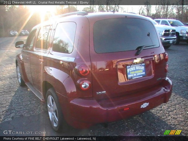 Crystal Red Metallic Tintcoat / Ebony 2011 Chevrolet HHR LS