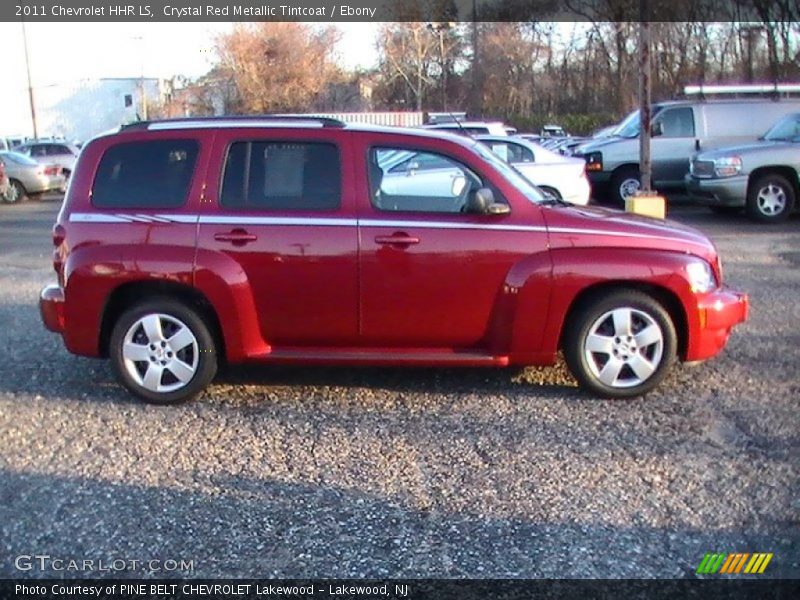 Crystal Red Metallic Tintcoat / Ebony 2011 Chevrolet HHR LS