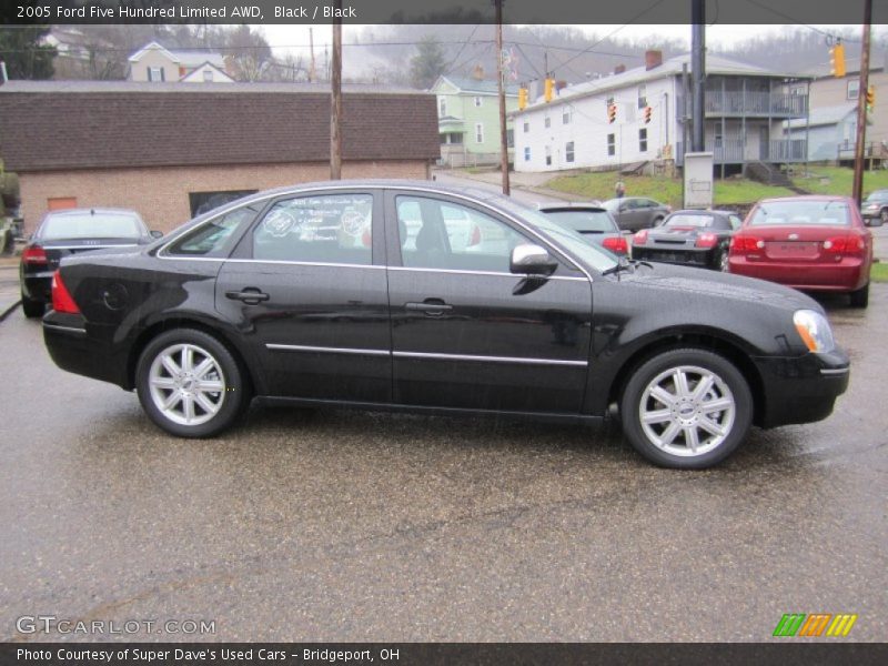Black / Black 2005 Ford Five Hundred Limited AWD
