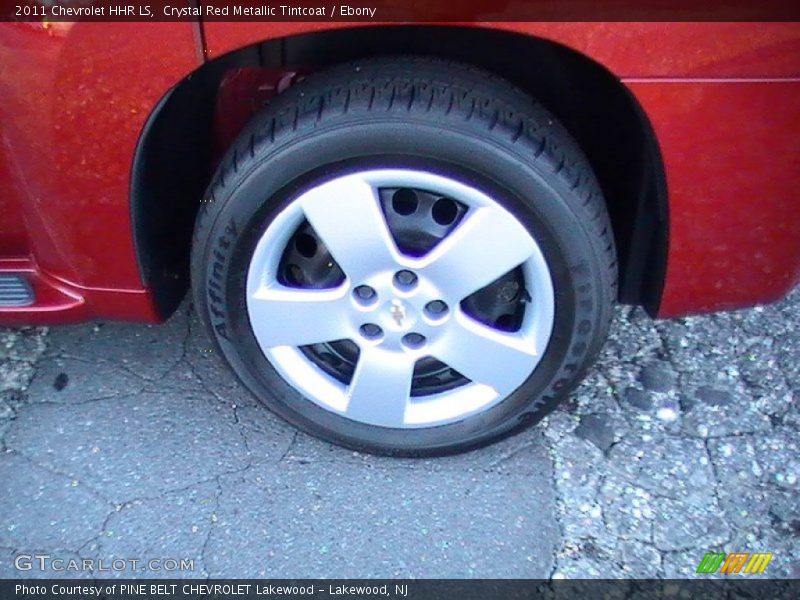Crystal Red Metallic Tintcoat / Ebony 2011 Chevrolet HHR LS