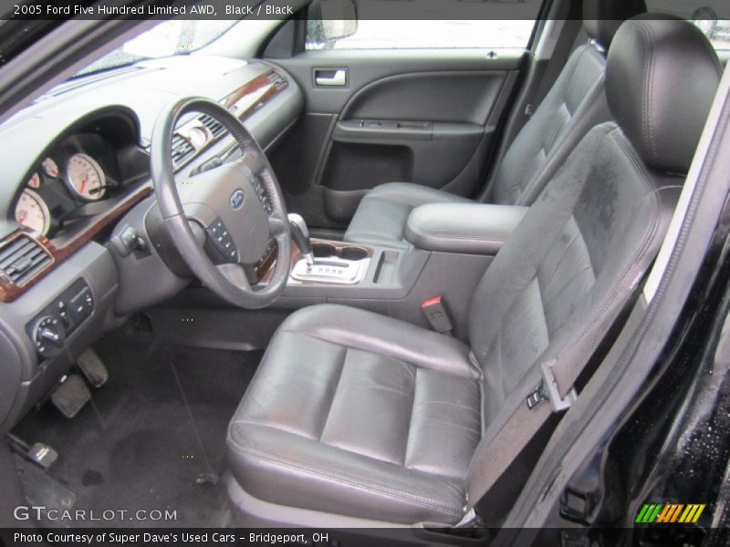  2005 Five Hundred Limited AWD Black Interior