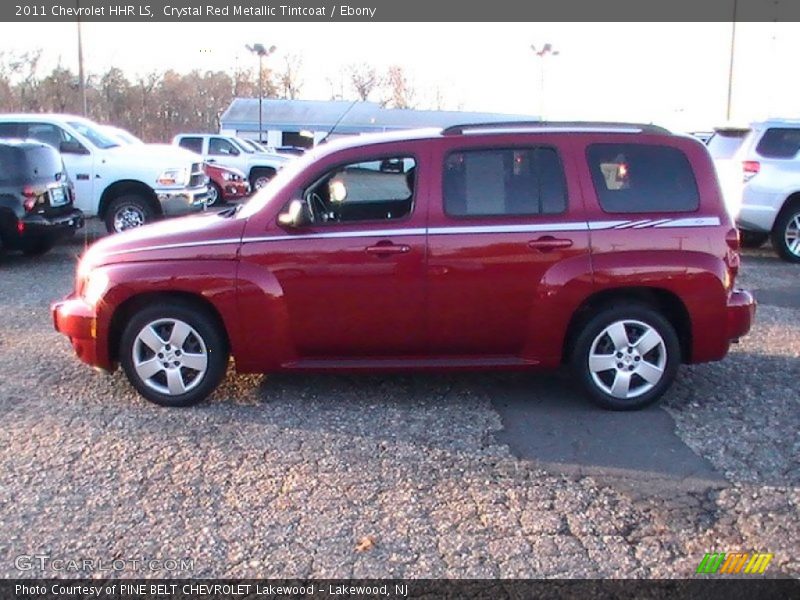 Crystal Red Metallic Tintcoat / Ebony 2011 Chevrolet HHR LS