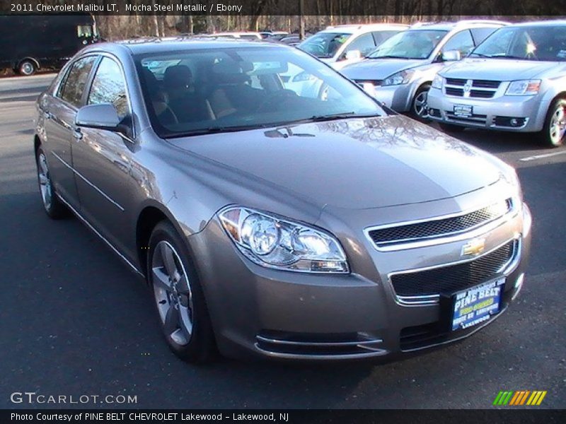 Mocha Steel Metallic / Ebony 2011 Chevrolet Malibu LT