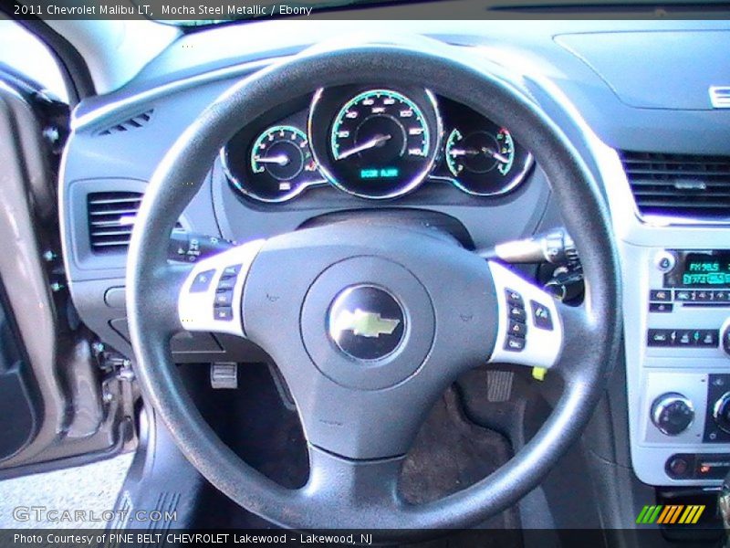Mocha Steel Metallic / Ebony 2011 Chevrolet Malibu LT