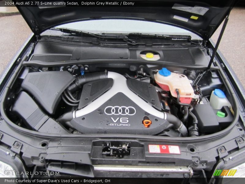  2004 A6 2.7T S-Line quattro Sedan Engine - 2.7 Liter Turbocharged DOHC 30-Valve V6
