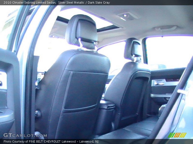 Silver Steel Metallic / Dark Slate Gray 2010 Chrysler Sebring Limited Sedan
