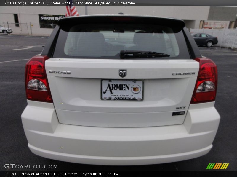 Stone White / Dark Slate Gray/Medium Graystone 2010 Dodge Caliber SXT