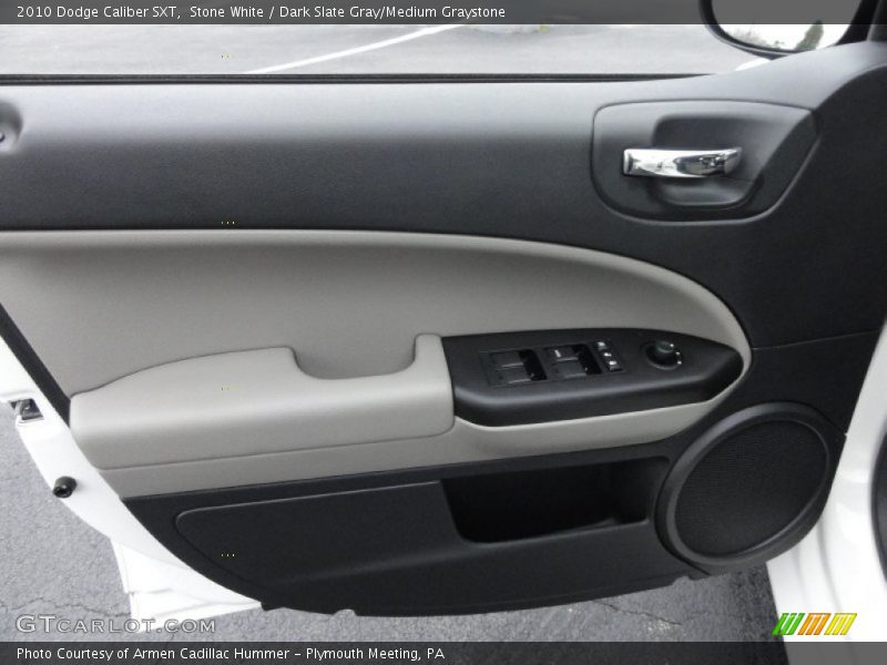 Stone White / Dark Slate Gray/Medium Graystone 2010 Dodge Caliber SXT