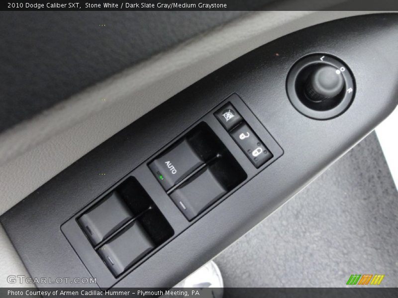 Stone White / Dark Slate Gray/Medium Graystone 2010 Dodge Caliber SXT