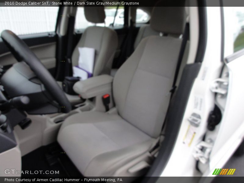 Stone White / Dark Slate Gray/Medium Graystone 2010 Dodge Caliber SXT