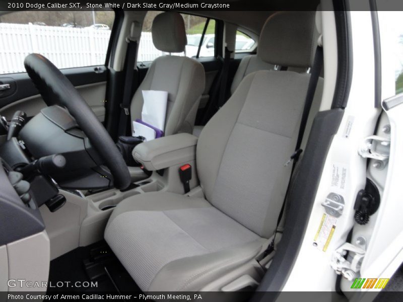Stone White / Dark Slate Gray/Medium Graystone 2010 Dodge Caliber SXT