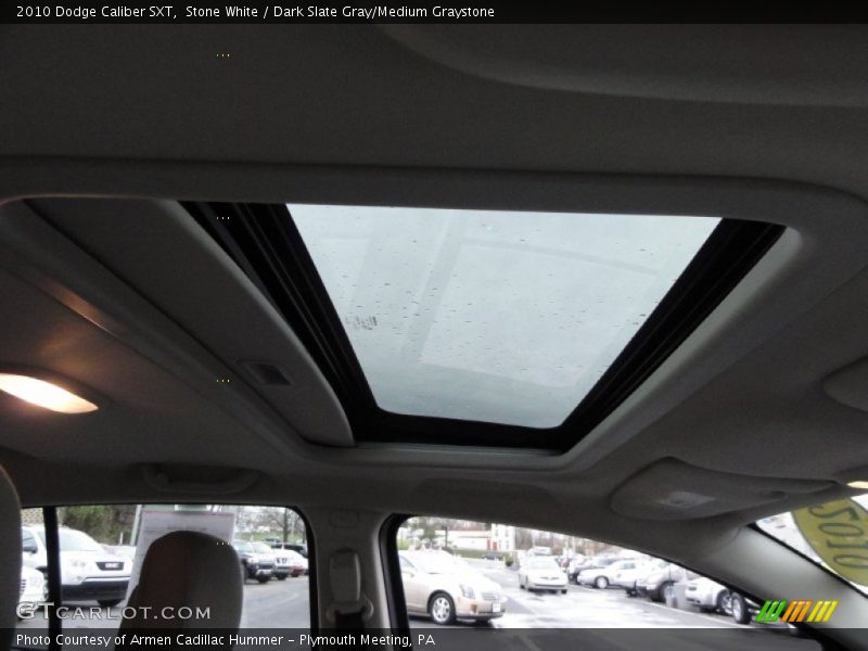 Stone White / Dark Slate Gray/Medium Graystone 2010 Dodge Caliber SXT