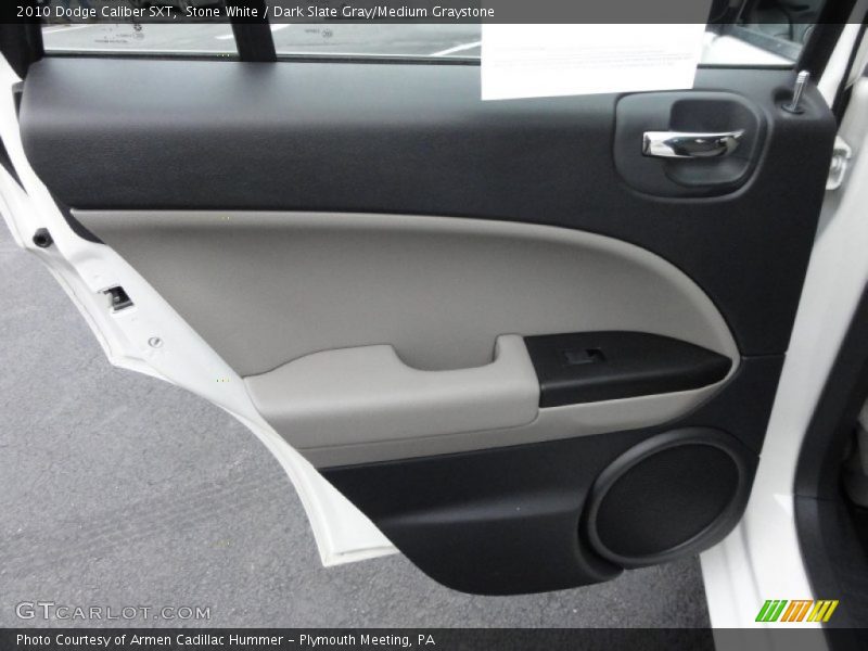 Stone White / Dark Slate Gray/Medium Graystone 2010 Dodge Caliber SXT