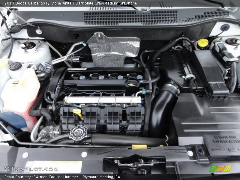 Stone White / Dark Slate Gray/Medium Graystone 2010 Dodge Caliber SXT
