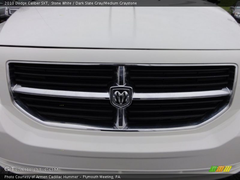 Stone White / Dark Slate Gray/Medium Graystone 2010 Dodge Caliber SXT