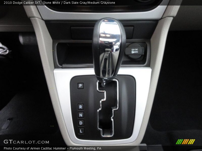 Stone White / Dark Slate Gray/Medium Graystone 2010 Dodge Caliber SXT