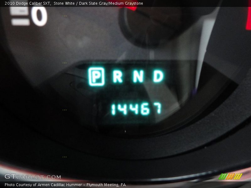 Stone White / Dark Slate Gray/Medium Graystone 2010 Dodge Caliber SXT