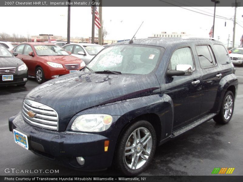 Imperial Blue Metallic / Gray 2007 Chevrolet HHR LT